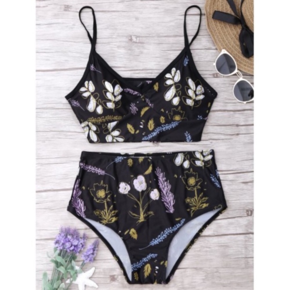 High waisted bikini